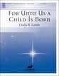 For Unto Us a Child Is Born Handbell sheet music cover